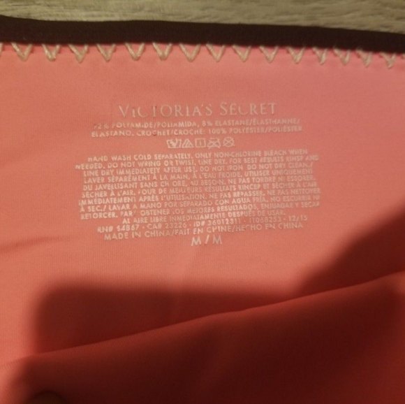 Victoria Secret swimsuit, pink, medium, like new - Picture 2 of 4